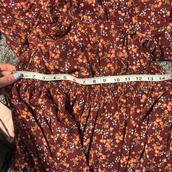 Old Navy Medium Smocked Peasant Dress Mini - Picture 11 of 11